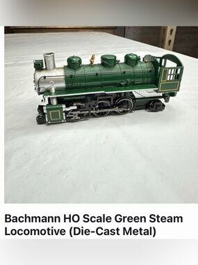 Bachmann HO Scale Southern 2-6-2
Prairie Steam Locomotive (Item #51504).